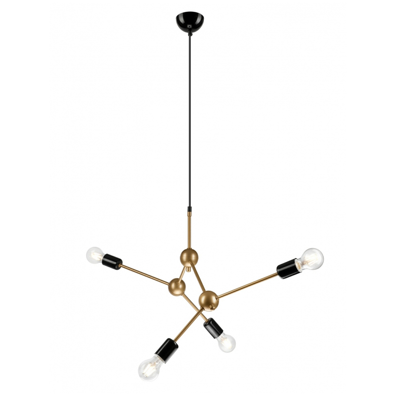 Lustra ALESSIA auriu 4x60W E27, metal