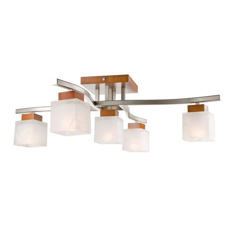 Lustra DANA rustic 5x40W E14, sticla