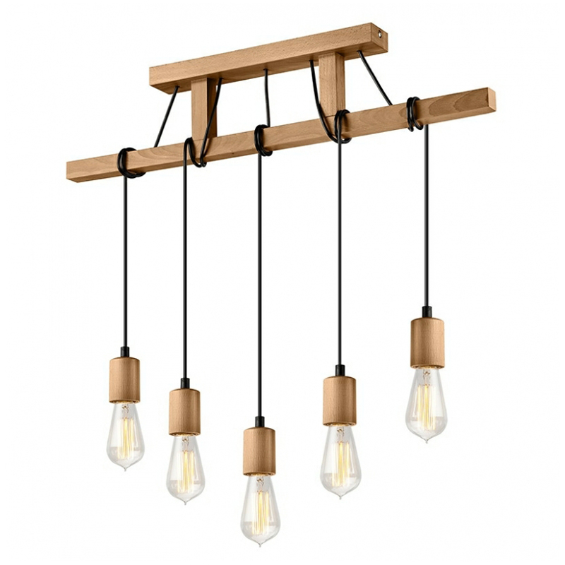 Lustra LEON olive 5x60W E27, metal