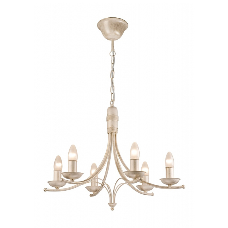 Lustra LUCA alb 6x40W E14, metal