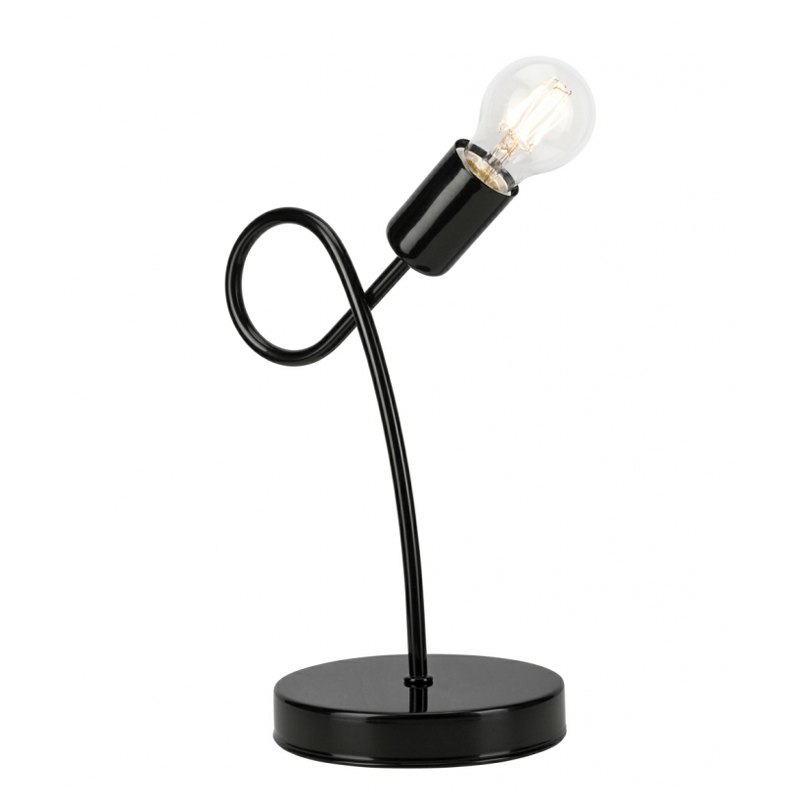 Veioza CAMILLA negru 1x60W E27, metal