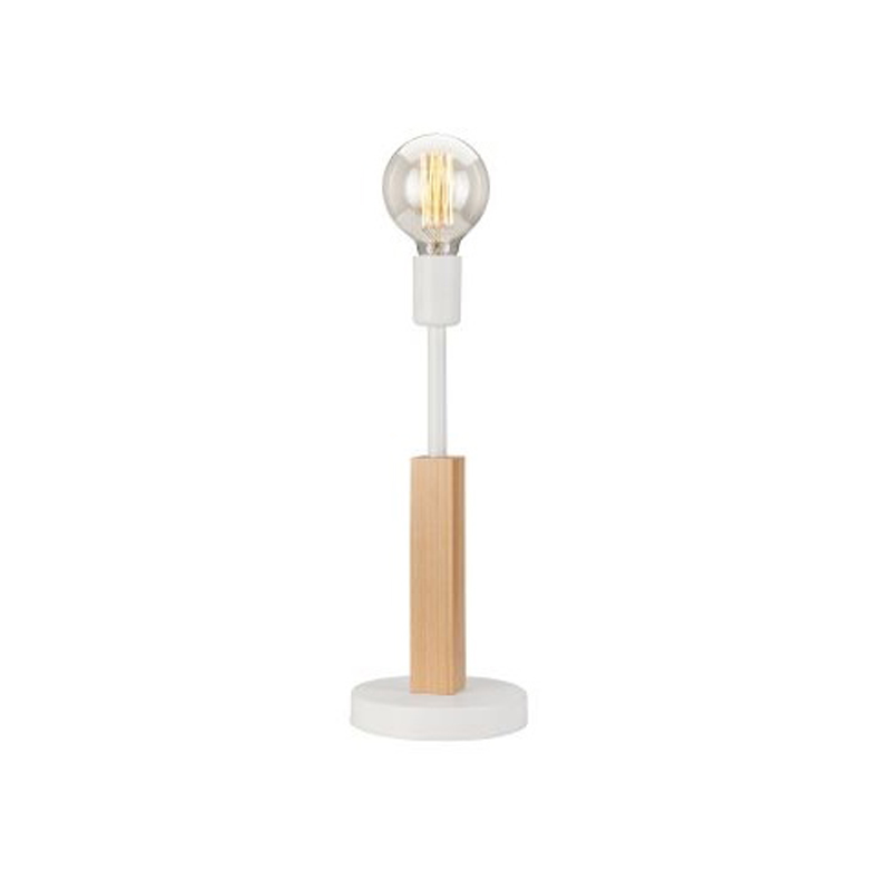 Veioza ORAZIO alb 1x60W E27, metal