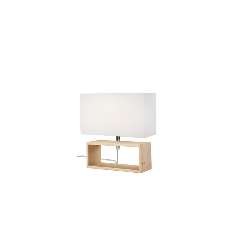 Veioza SCANDI natur 1x40W E14, textil