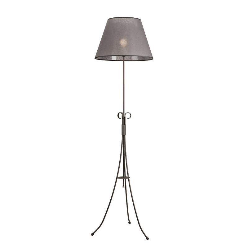 Lampadar LORENZO antracit 1x60W E27, textil
