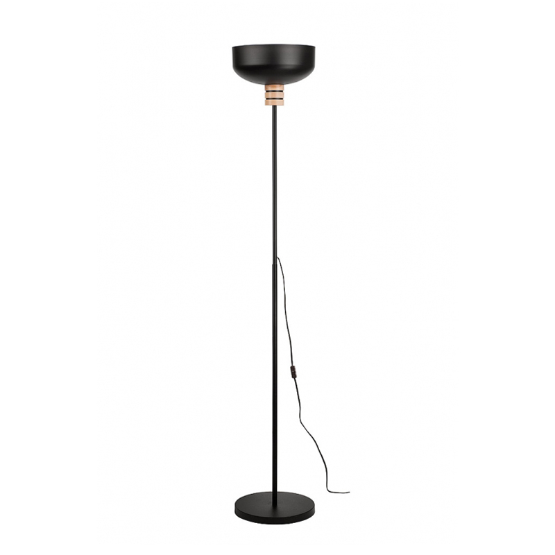 Lampadar negru 1x60W E27, metal LP 1.M.1 - 33174