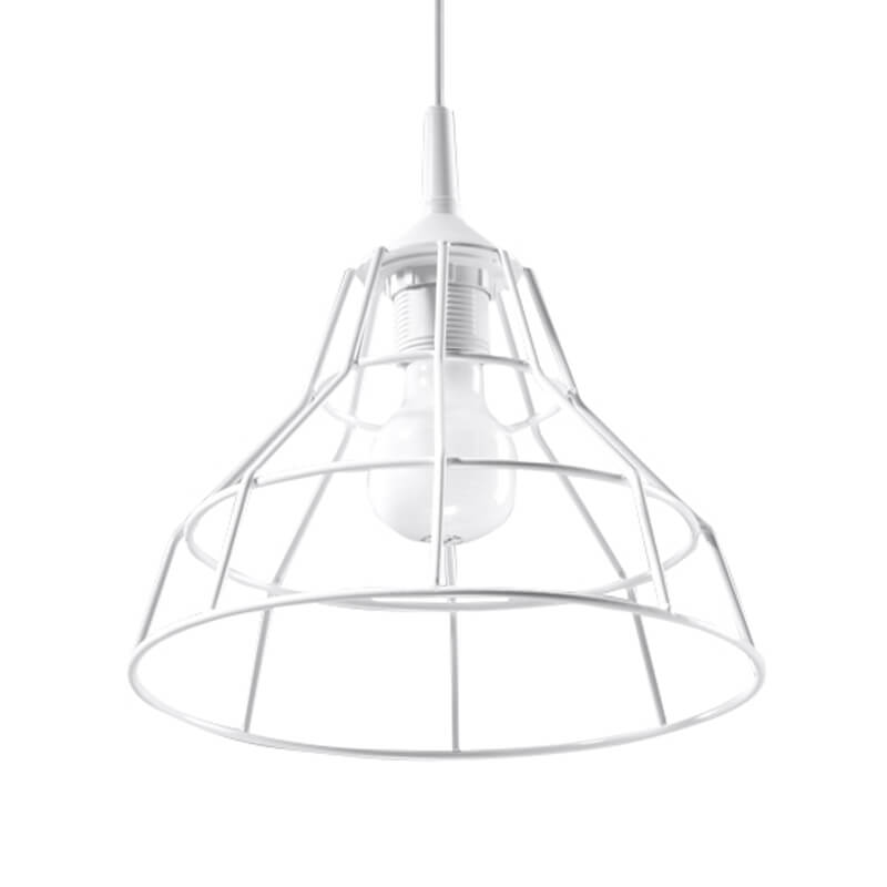 Pendul ANATA alb 1x60W E27, metal