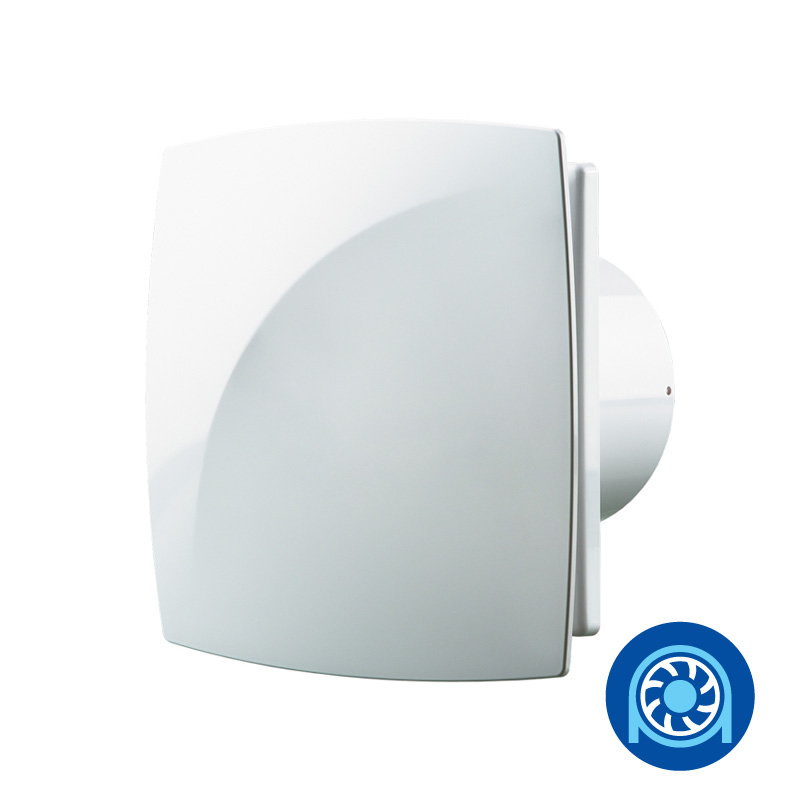 Blauberg Ventilator axial diam 100mm, valva antiretur, rulment Moon 100