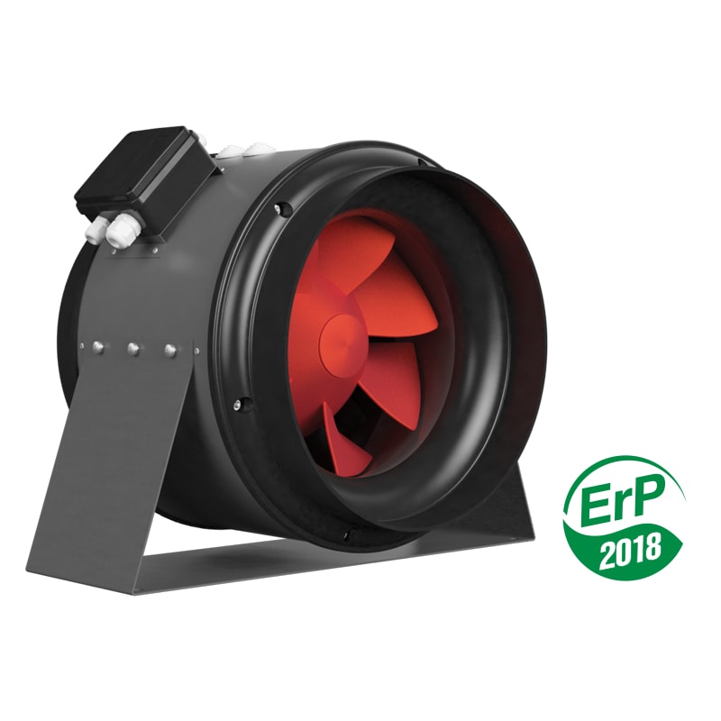 Ventilator axial de tubulatura diam 350mm, 3685mc/h