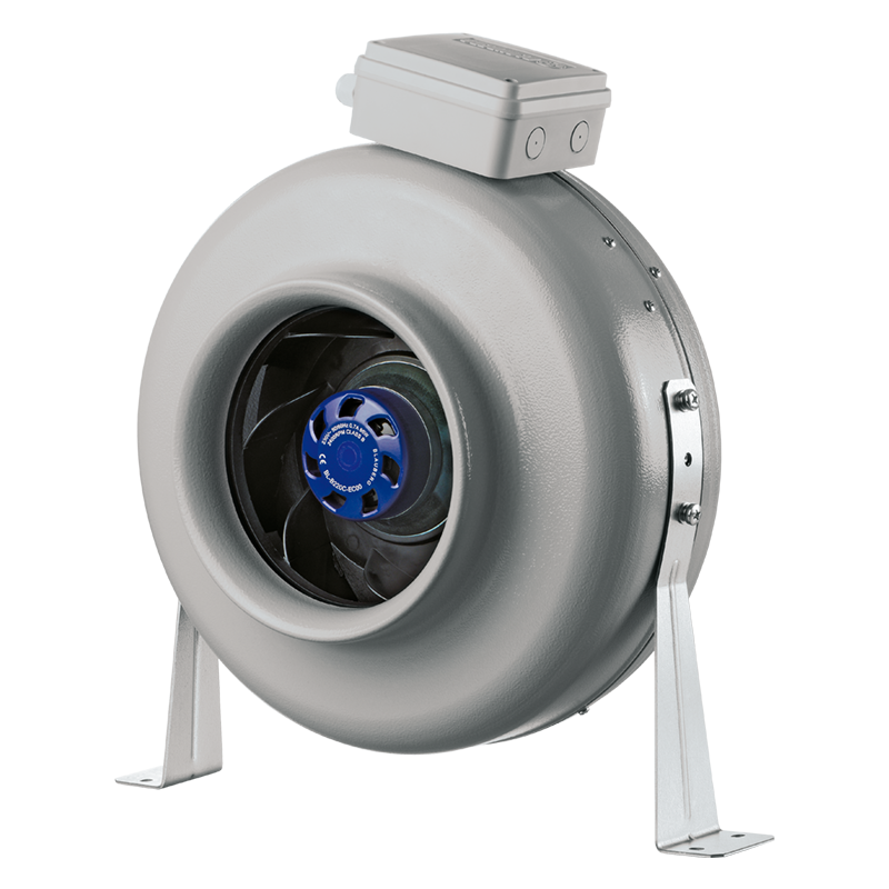 Ventilator centrifugal in linie diam 100mm