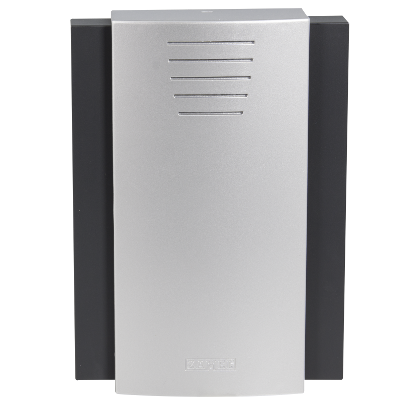 Sonerie electromecanica 2 tonuri (bim-bam), sunet lung, 230V, 85dB argintiu-negru
