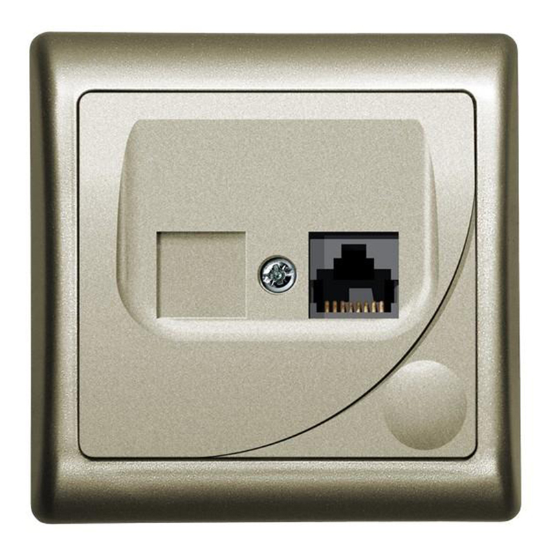 Efekt Priza computer satin