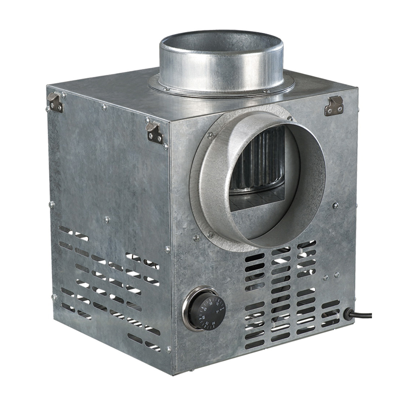 Ventilator semineu diam 125mm ECODUO