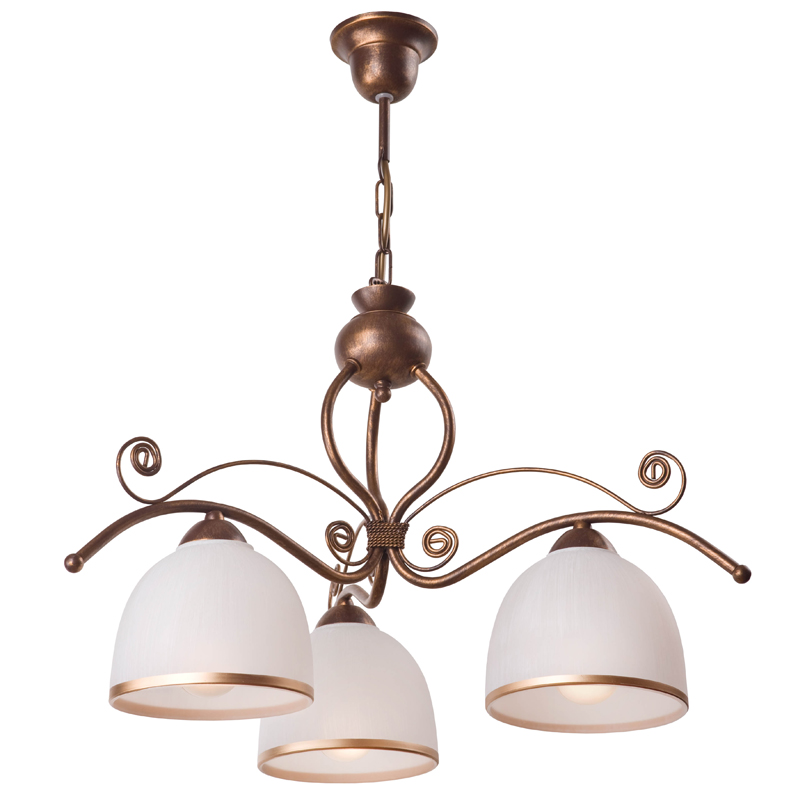 Lustra Retro II maro 3x60W E27, sticla