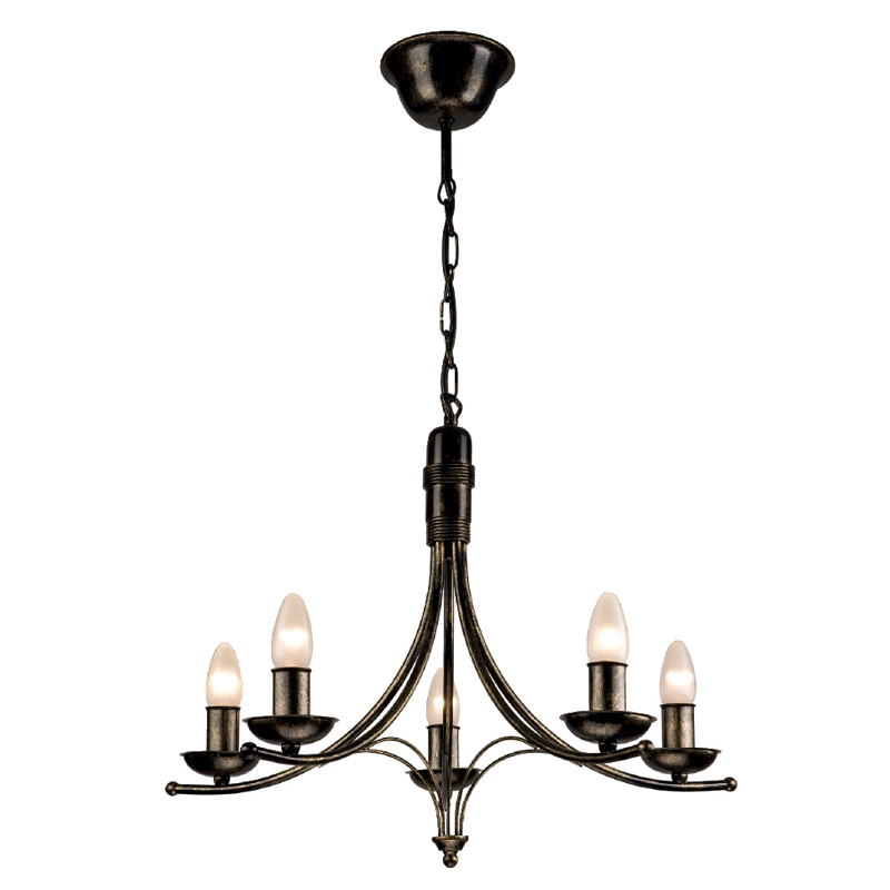 Lustra LUCA negru 5x40W E14 , metal 