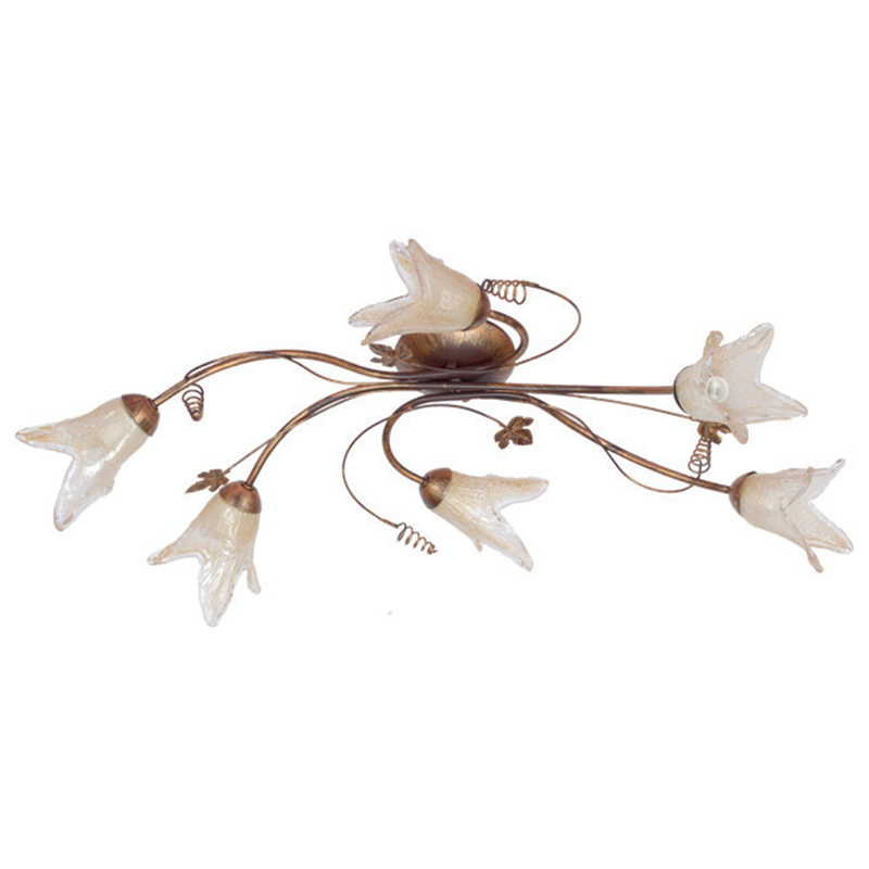 Lustra Rozetka maro 6x40W E14, sticla