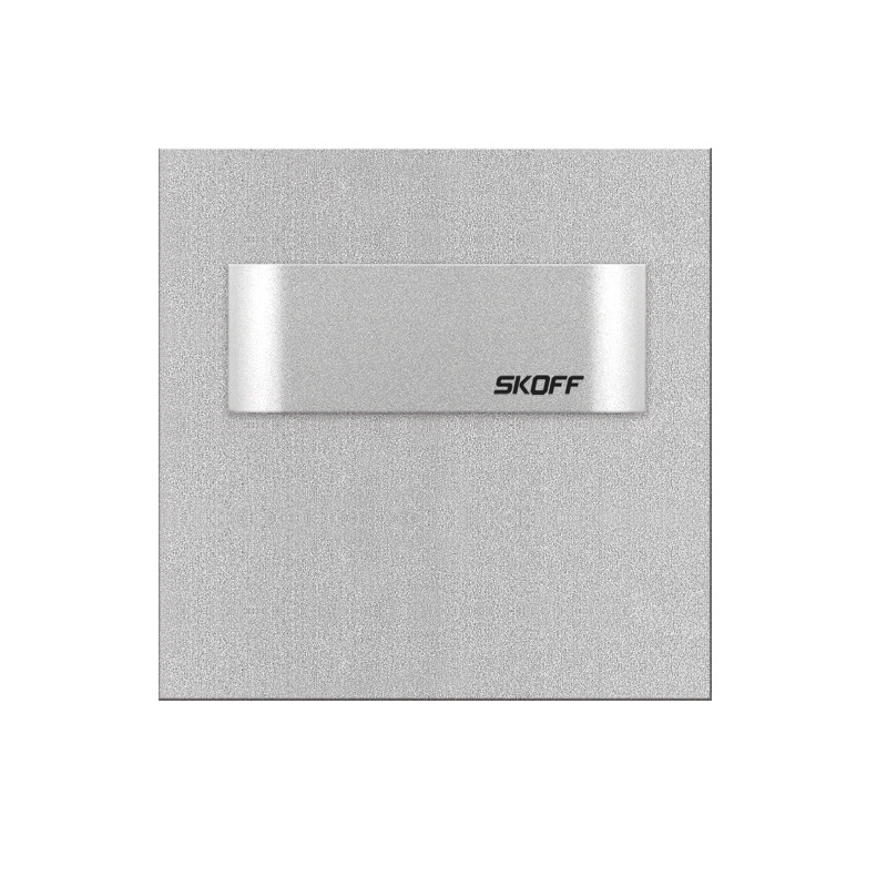 Spot Tango Short LED aluminiu, albastru, 0,8W, IP66