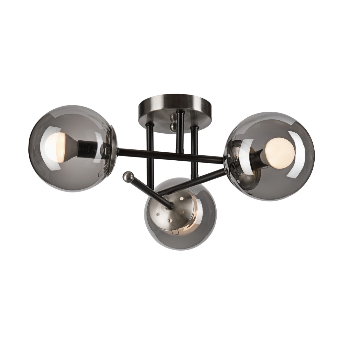Plafoniera MALENA 3x15W E14, sticla - 51932